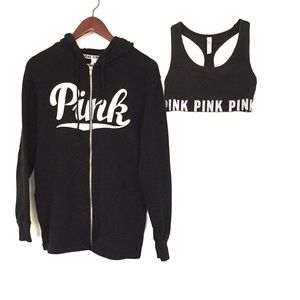 •Victoria’s Secret• PINK Black size small bundle